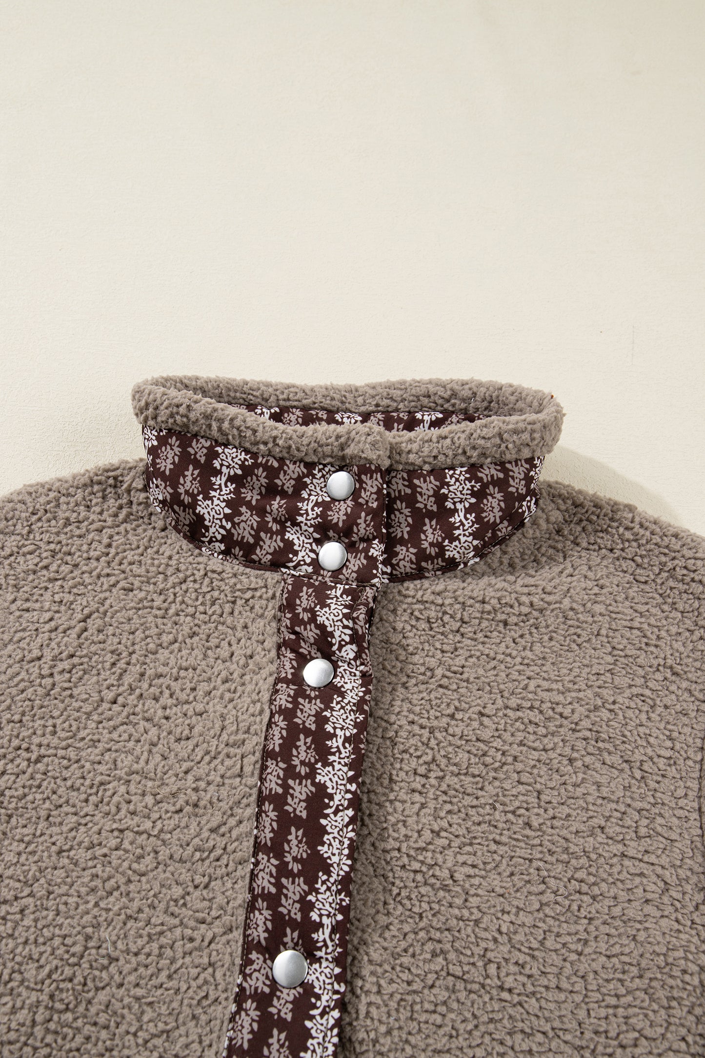 Goat Side Bows Sherpa Fleece Vest