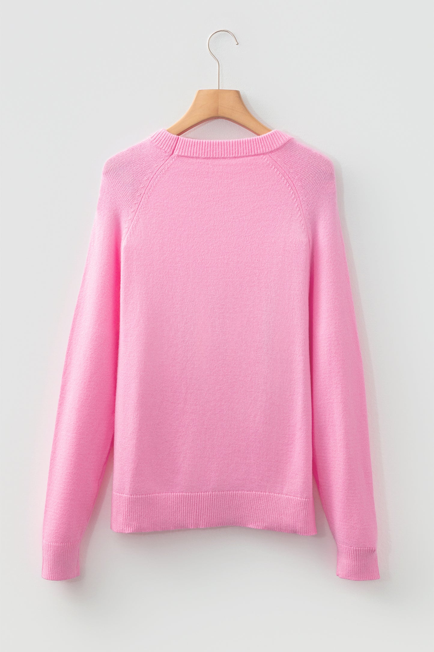 Blackish Green MERRY Letter Pattern Christmas Raglan Sleeve Sweater
